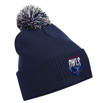 U11 Owls - Snowstar Beanie - Navy/Grey