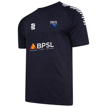 Youth's Dual Gym T-shirt : Navy Melange