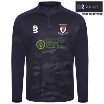 Adults - Camo 1/4 Zip Performance Top