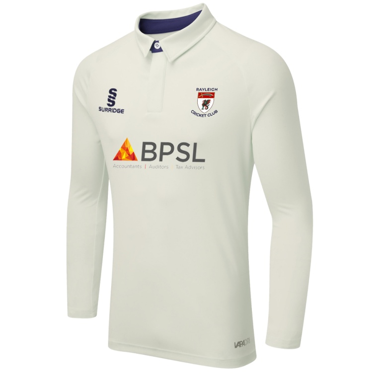 Youth - Ergo Long Sleeve Cricket Shirt Navy