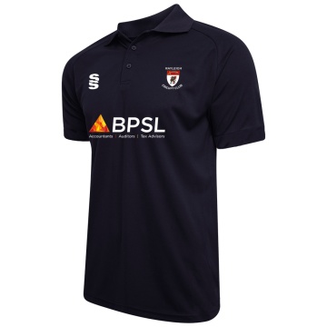 Youth - Dual Solid Colour Polo : Navy