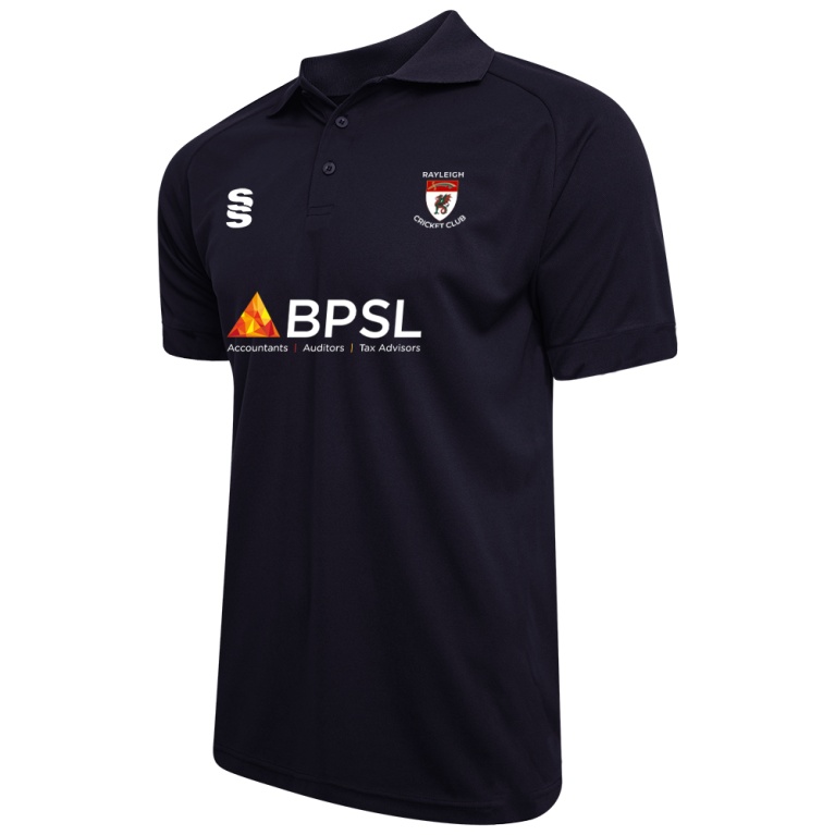 Youth - Dual Solid Colour Polo : Navy