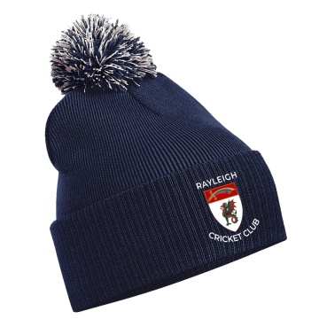 Ladies - Snowstar Beanie - Navy/Grey