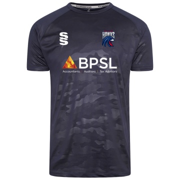 U13 Hawks - Camo T-shirt : Navy