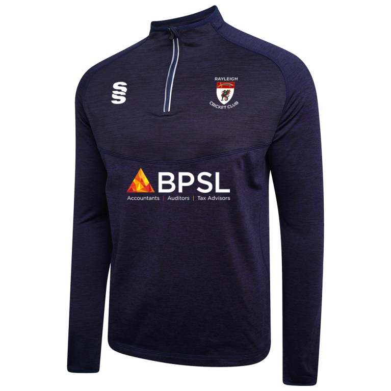 Youth  - 1/4 Zip Dual Performance Top : Navy