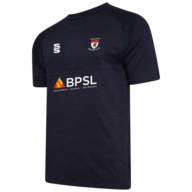 Youth - Dual Gym T-shirt : Navy Melange