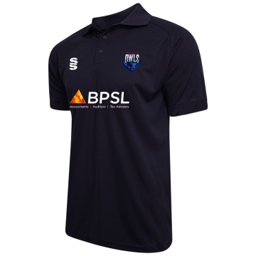U11 Owls - Dual Solid Colour Polo : Navy